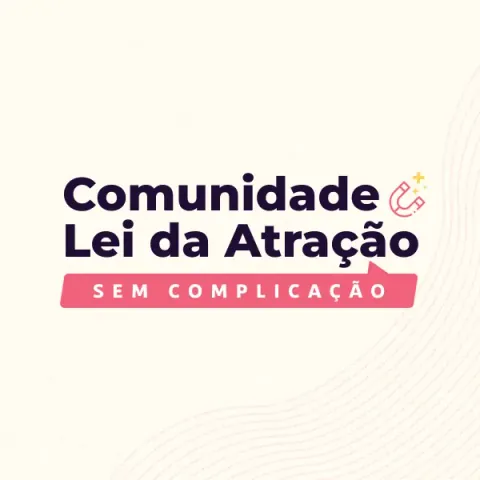 Logotipo da Comunidade Lei da Atração sem Complicação